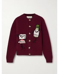 S.S.Daley - Sugar & Spice Intarsia Wool Cardigan - Lyst