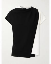 Proenza Schouler - Elsa Asymmetric Crepe Top - Lyst