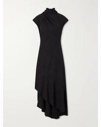 Proenza Schouler - Elodine Draped Jersey Maxi Dress - Lyst