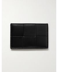 Bottega Veneta - Cassette Intrecciato Leather Cardholder - Lyst