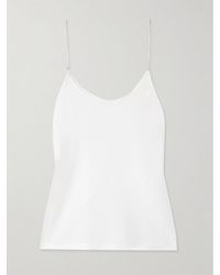 Alaïa - Top Aus Strick Mit Verzierungen - Lyst