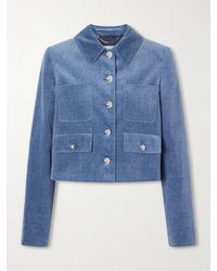 Altuzarra - Astley Cotton Velvet Jacket - Lyst