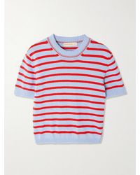 &Daughter - Shona Striped Organic Cotton Top - Lyst