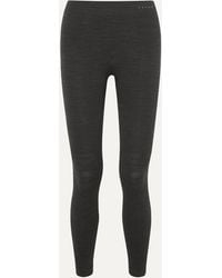FALKE - Technical Stretch Wool-Blend Leggings - Lyst