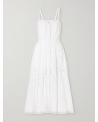 Charo Ruiz - Dafelle Cotton-Blend Maxi Dress - Lyst