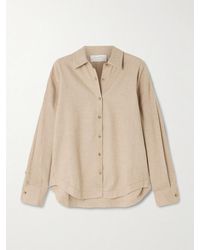La Ligne - Ewan Cotton-Flannel Shirt - Lyst