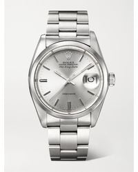 Stephanie Windsor - Rolex Vintage 1978 Oyster Perpetual Air-King Date 5500 Automatic 34Mm Satinless Steel Watch, Ref. No. 11720 - Lyst