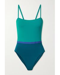 Eres Ara Color-block Swimsuit - Blue
