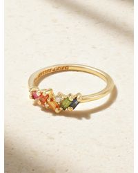 Suzanne Kalan - Ring Aus 18 Karat Mit Saphiren Und Diamanten - Lyst