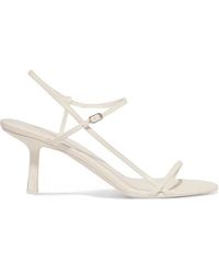 the row white heels
