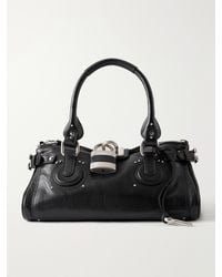 Chloé - Paddington Full-Grain Leather Shoulder Bag - Lyst