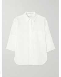 Another Tomorrow - Linen Shirt - Lyst