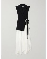 Jonathan Simkhai - Helena Combo Blazer Midi Dress - Lyst