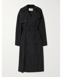 Frankie Shop - Mavis Doppelreihiger Oversized-Trenchcoat Aus Gabardine - Lyst