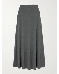 Balenciaga - Wool Maxi Skirt - Lyst