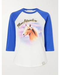 Stella McCartney - Printed Cotton T-Shirt - Lyst