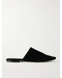 Aeyde - Rega Suede Slides - Lyst