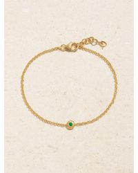 Octavia Elizabeth - Net Sustain Nesting Gem Recycled 18-Karat Emerald Bracelet - Lyst