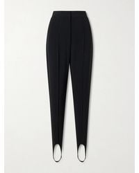Stella McCartney - High-Rise Jersey Stirrup Leggings - Lyst