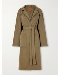 Jamie Haller - The York Robe Belted Cotton-Twill Coat - Lyst