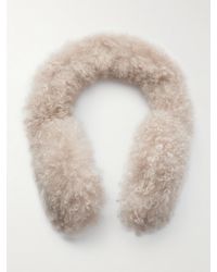 Yves Salomon - Wool-Trimmed Shearling Earmuffs - Lyst