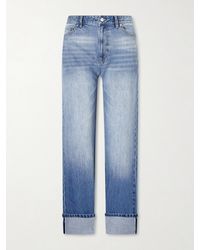 Tibi - Alec Low-Rise Straight-Leg Selvedge Jeans - Lyst