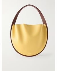 Jil Sander - Pivot Leather Shoulder Bag - Lyst