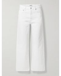 Agolde - Ren Hoch Sitzende Jeans Mit Weitem Bein - Lyst