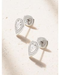 Messika - Fiery 18-Karat Diamond Earrings - Lyst