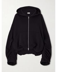 Dries Van Noten - Cotton-Jersey Zip-Up Hoodie - Lyst