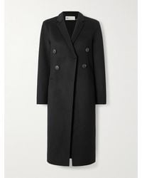 Tory Burch - Asymmetric Wool-Blend Coat - Lyst