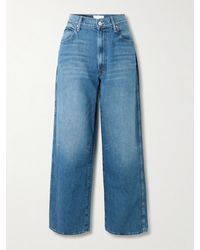 Mother - The Delinquent Nerdy Mid-Rise Wide-Leg Jeans - Lyst