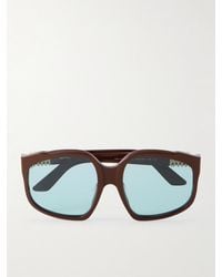 Miu Miu - Oversized Square-Frame Acetate Sunglasses - Lyst