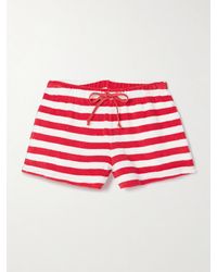 Suzie Kondi - Short En Molleton De Coton Mélangé À Rayures Shallis - Lyst