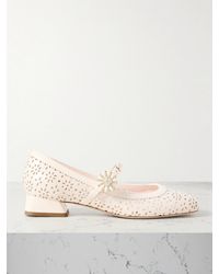 Roger Vivier - New Très Vivier Perforated Leather Mary Jane Pumps - Lyst