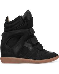suede wedge tennis shoes