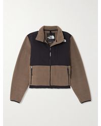 The North Face - Denali Embroidered Shell-Trimmed Polartec Fleece Jacket - Lyst
