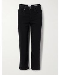 Citizens of Humanity - Delfina High-Rise Straight-Leg Jeans - Lyst