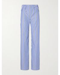 La Ligne - Striped Cotton Pants - Lyst