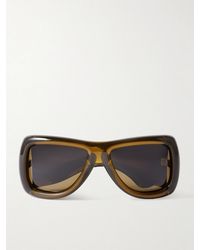 Saint Laurent - Sl 902 Howl D-Frame Acetate Sunglasses - Lyst