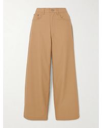 Maria McManus - Massive Hose Mit Weitem Bein Aus Biobaumwoll-Twill - Lyst