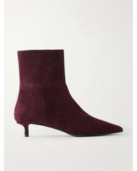 Jimmy Choo - Lory 35 Suede Ankle Boots - Lyst
