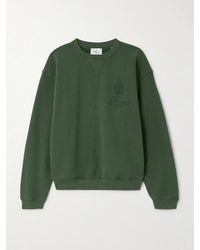FRAME - Ritz Paris Sweatshirt Aus Jersey Aus Einer Baumwollmischung Mit Stickereien - Lyst