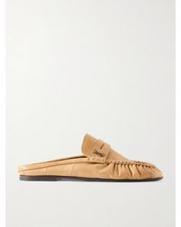 Saint Laurent - Le Loafer Eel Slippers - Lyst