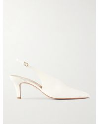 Chloé - Suzie Leather Slingback Pumps - Lyst