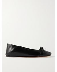 Alexandre Birman - Clarita Ballerinas Aus Leder Mit Schleife Und Einklappbarer Fersenpartie - Lyst