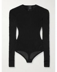 Wardrobe NYC - Rhw Web Body Aus Netzmaterial Aus Einer Wollmischung - Lyst