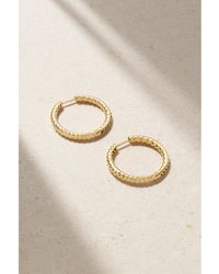 Anita Ko - Zoe 18-Karat Hoop Earrings - Lyst