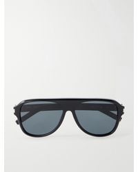 Saint Laurent - Sl 970 Aviator-Style Acetate Sunglasses - Lyst