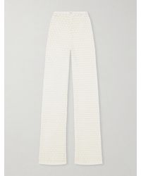 SARA CRISTINA - Playa Crocheted Cotton Coverup - Lyst
